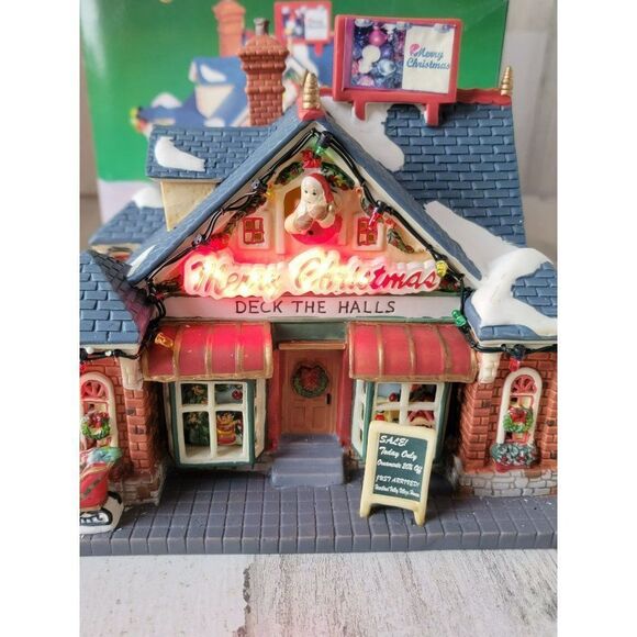 Heartland valley deck the halls 2007 village accessory xmas - Picture 5 of 9